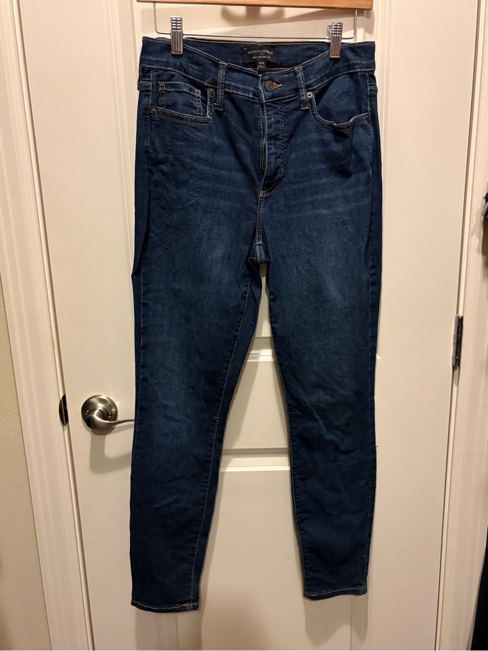 Women’s Banana Republic Indigo High-Rise Skinny Jeans